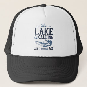 The Lake Is Calling Trucker Hat