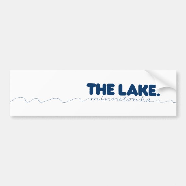 The Lake Minnetonka - bumper sticker (Front)