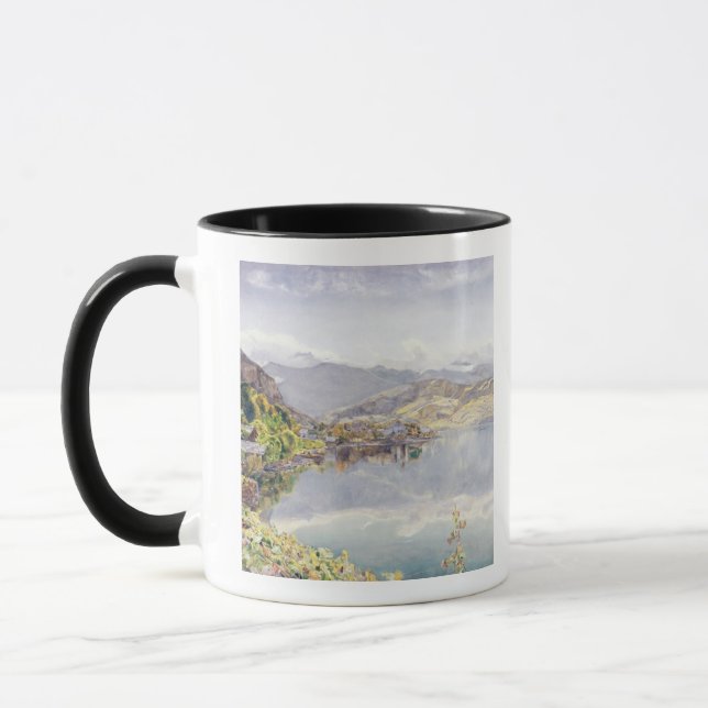 The Lake of Lucerne, Mount Pilatus in the Distance Mug (Left)
