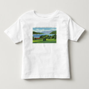 The Lake Whiteface Mt in Distance Toddler T-shirt