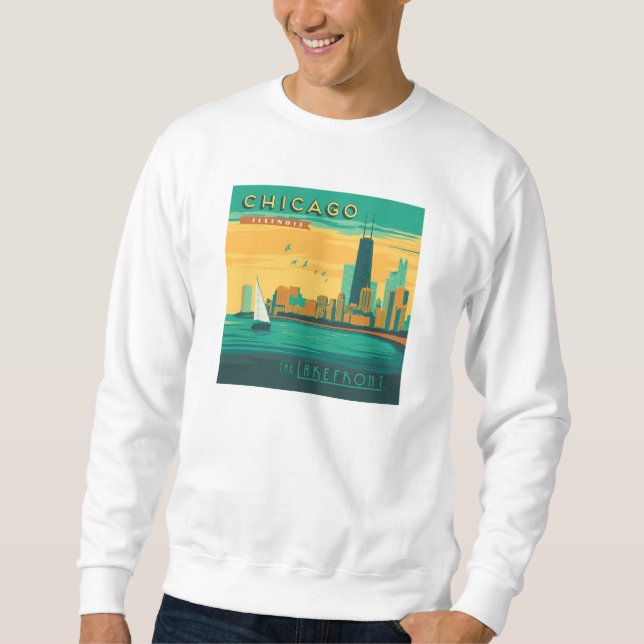The Lakefront | Chicago, Illinois Sweatshirt (Front)