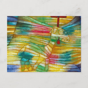 The Lamb, 1920 by Paul Klee Postcard