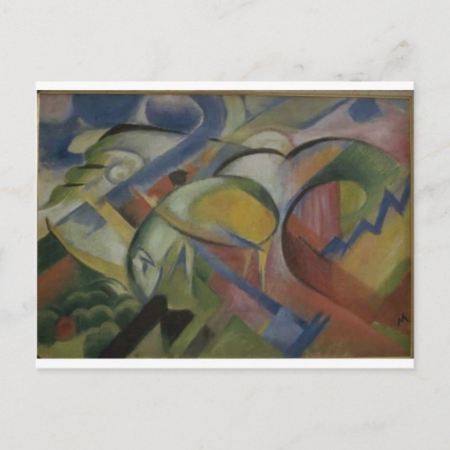 The Lamb by Franz Marc Postcard (Front)