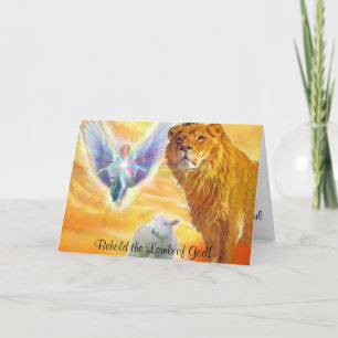 The Lamb of God! Holiday Card