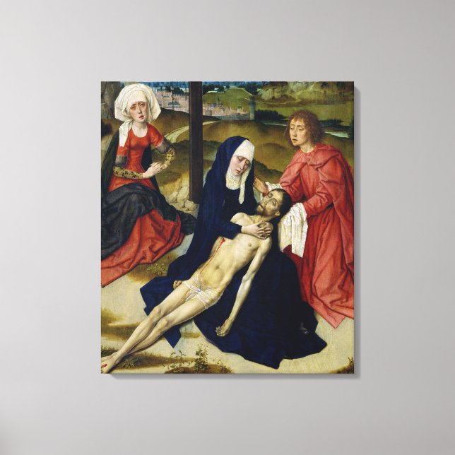 The Lamentation Canvas Print (Front)