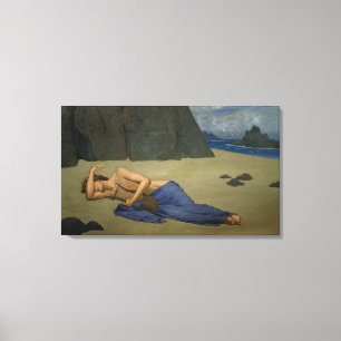 The Lamentation of Orpheus Canvas Print