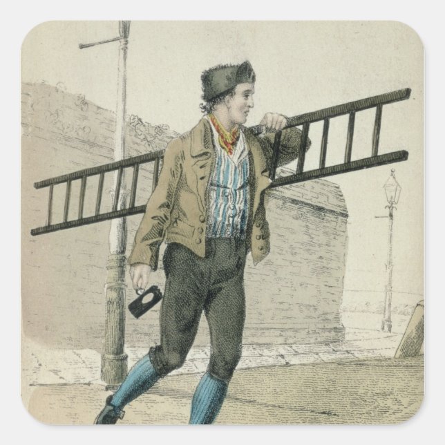 The Lamp Lighter Square Sticker (Front)