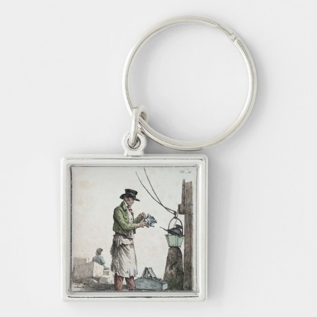 The Lamplighter Keychain (Front)