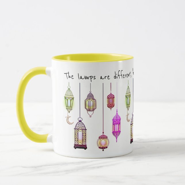 The Lamps Rumi Mug (Left)