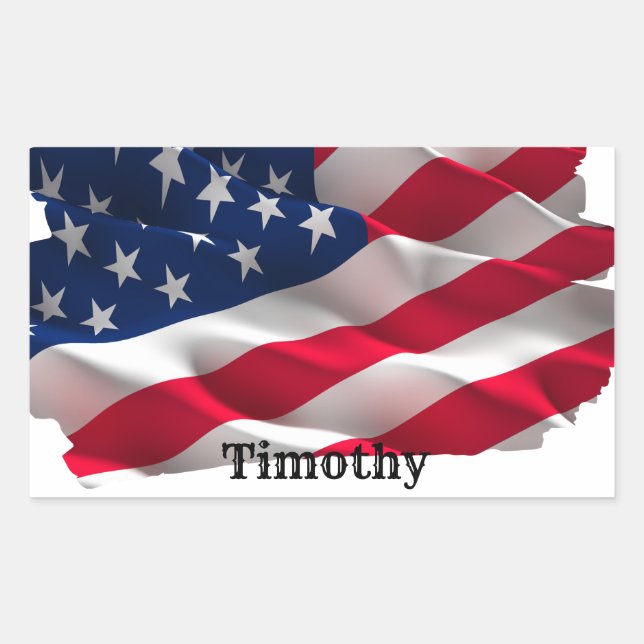 the land of liberty sticker (Front)
