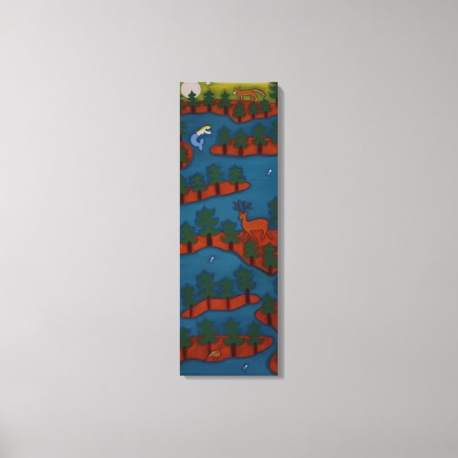 The Land of One Thousand Islands 2007 Canvas Print (Front)