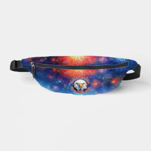The Land Of The Free Home Brown Eagle Fireworks M Fanny Pack
