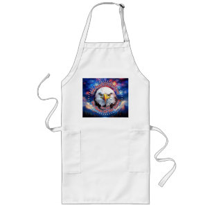 The Land Of The Free Home Brown Eagle Fireworks M Long Apron