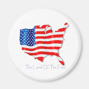 The Land Of The Free Magnet