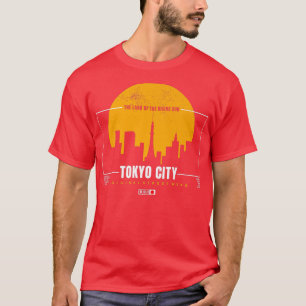 The Land Of The Rising Sun Tokyo City Premium  T-Shirt