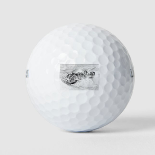 The Landing Craft Air Cushion (LCAC) Golf Balls (Front)