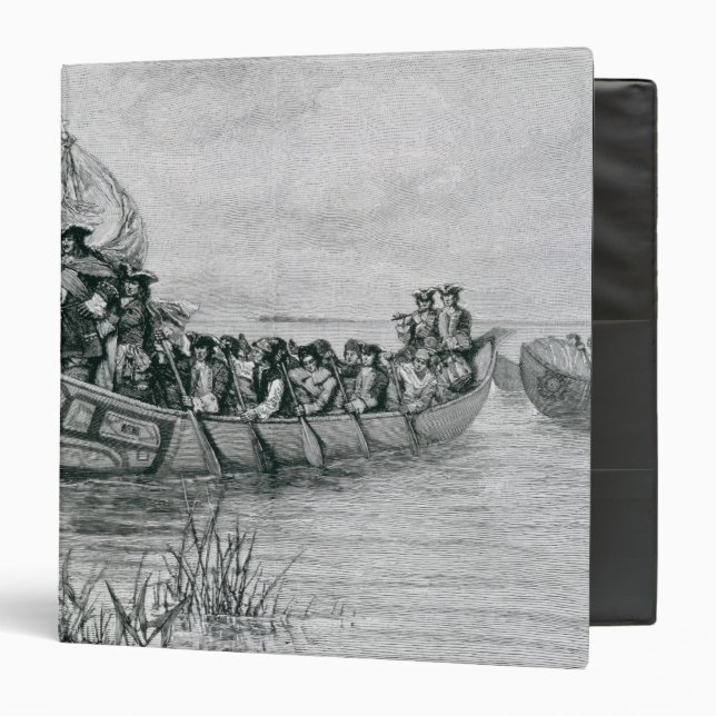 The Landing of Cadillac Binder (Front/Inside)