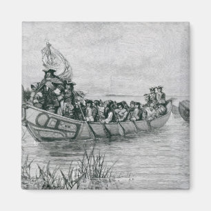 The Landing of Cadillac Magnet