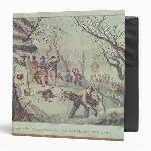 The Landing of the Pilgrims at Plymouth Binder