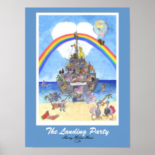The Landing Party Print