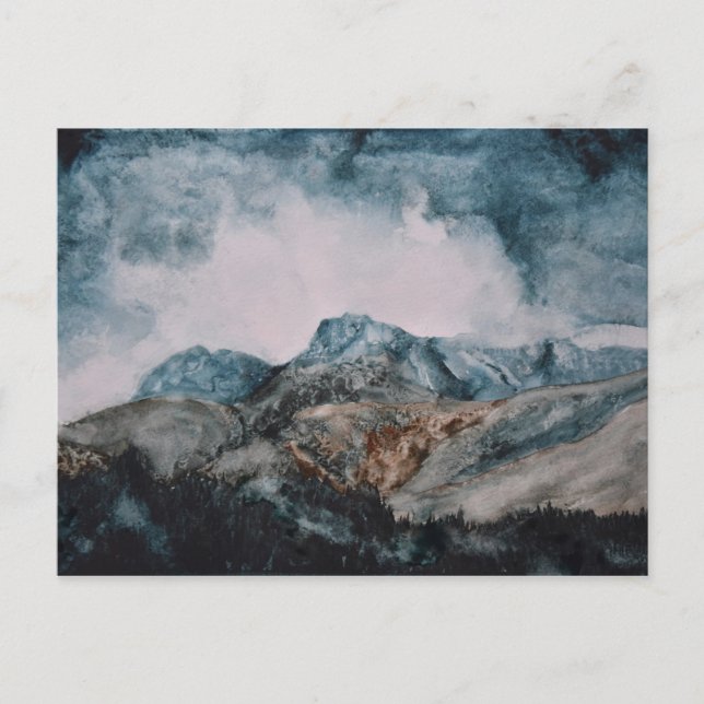 The Langdale Pikes, English Lake District Postcard (Front)