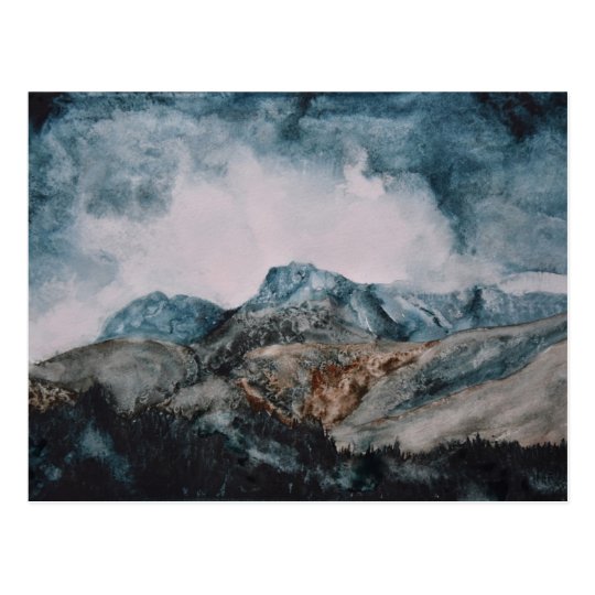The Langdale Pikes, English Lake District Postcard
