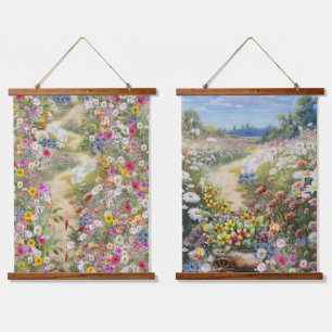 The Language of Flowers Hanging Tapestry