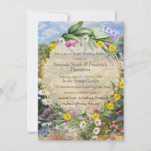 The Language of Flowers Invitation