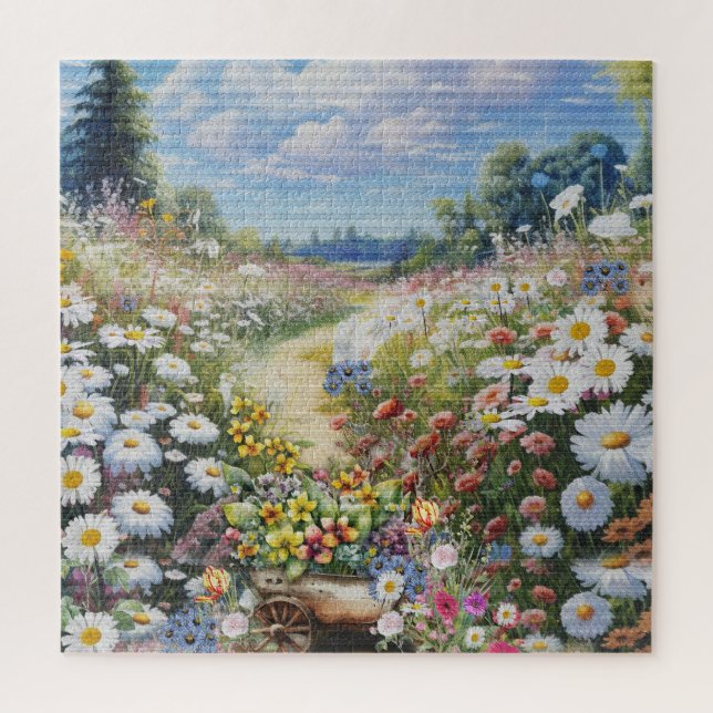 the Language of Flowers Jigsaw Puzzle (Vertical)