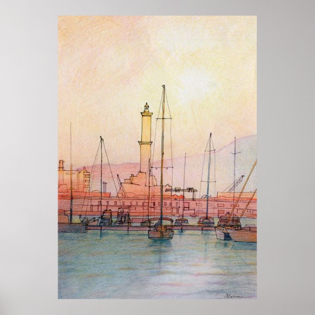 The lantern of Genoa Poster (Front)