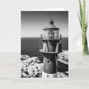 The Lantern Room of a Lighthouse   Bømlo Norway Card