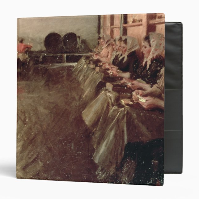 The Large Brewery, 1890 Binder (Front/Inside)