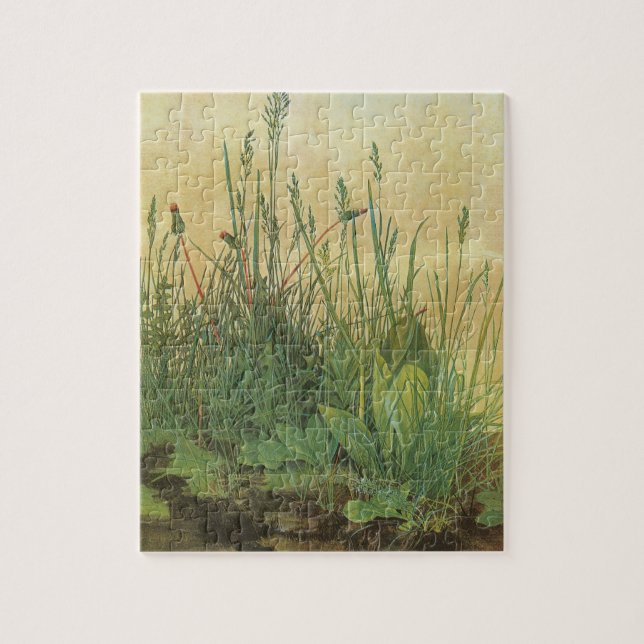 The Large (Great) Piece of Turf by Albrecht Durer Jigsaw Puzzle (Vertical)