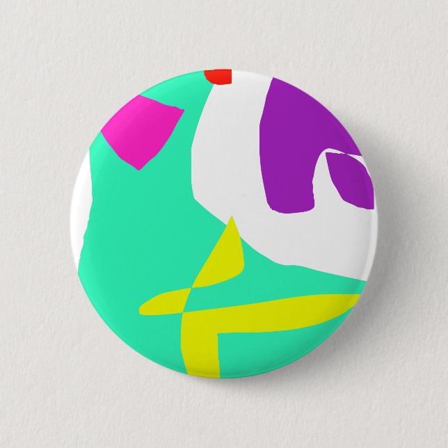 The Last and the First Message in Paints 2 Inch Round Button (Front)