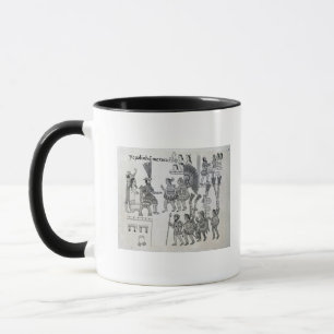 The last Aztec Emperor Cuauhtemoc surrenders Mug