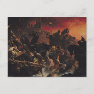 The Last Days of Pompeii Postcard