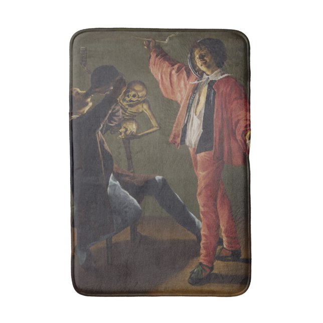 The Last Drop of Beer Before the Party Ends Bath Mat (Front Vertical)