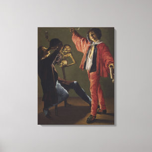 The Last Drop of Beer Before the Party Ends Canvas Print