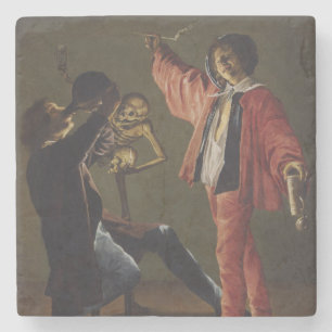 The Last Drop of Beer Before the Party Ends Stone Coaster