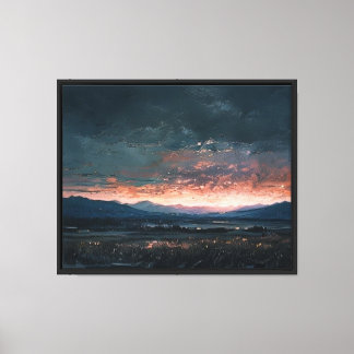 The Last Ember Canvas Print