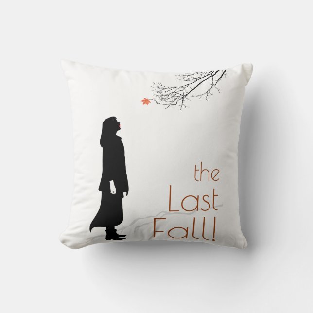 the last fall throw pillow (Front)