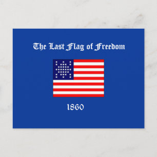 The Last Flag of Freedom Postcard