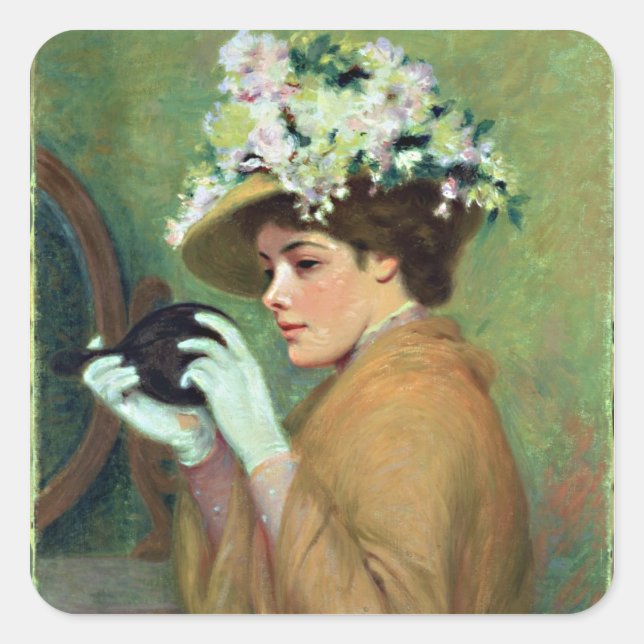 The Last Glance Square Sticker (Front)