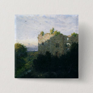 The Last Gleam, 1866 2 Inch Square Button