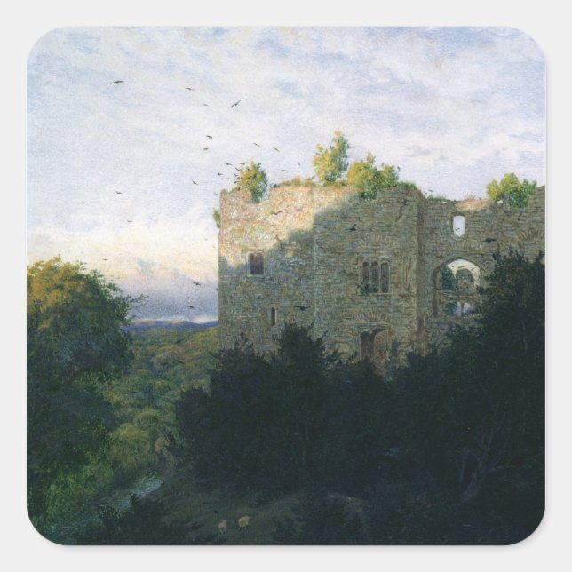 The Last Gleam, 1866 Square Sticker (Front)