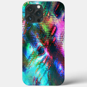 The last image recycle, texture coloured old burnt iPhone 13 pro max case