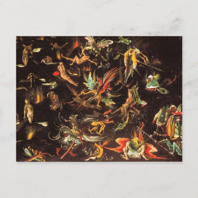 The Last Judgement by Hieronymus Bosch Postcard (Front)