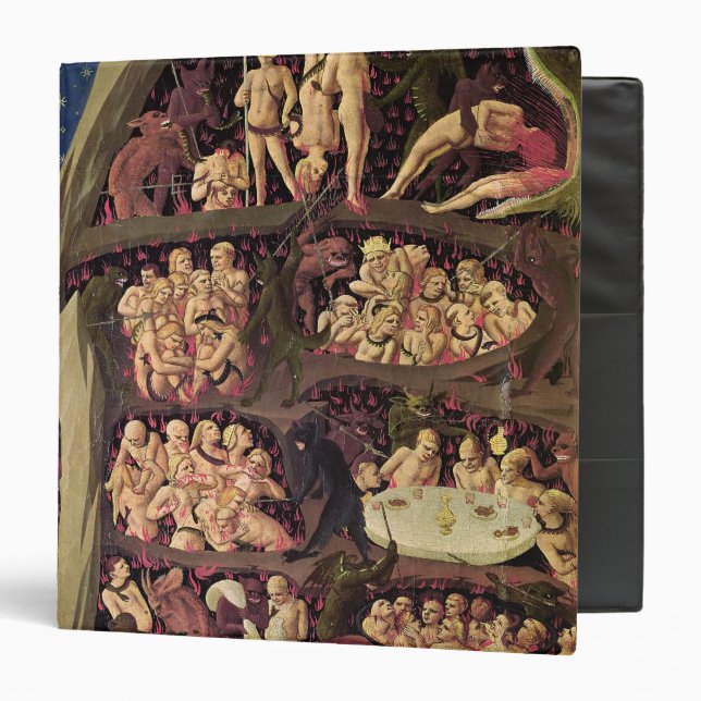The Last Judgement, detail of Hell, c.1431 Binder (Front/Inside)