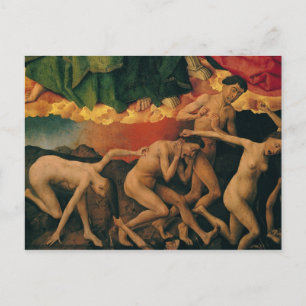 The Last Judgement, detail of the entrance Postcard