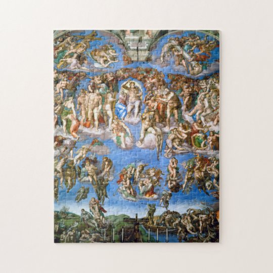 The Last Judgement, Michelangelo, 15361541 Jigsaw Puzzle Zazzle.ca The Last Judgement, Michelangelo, 15361541 Jigsaw Puzzle Zazzle.ca